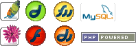 Icons Software, PhotoShop, Illustrator, MySQL PHP, LightWave 3D